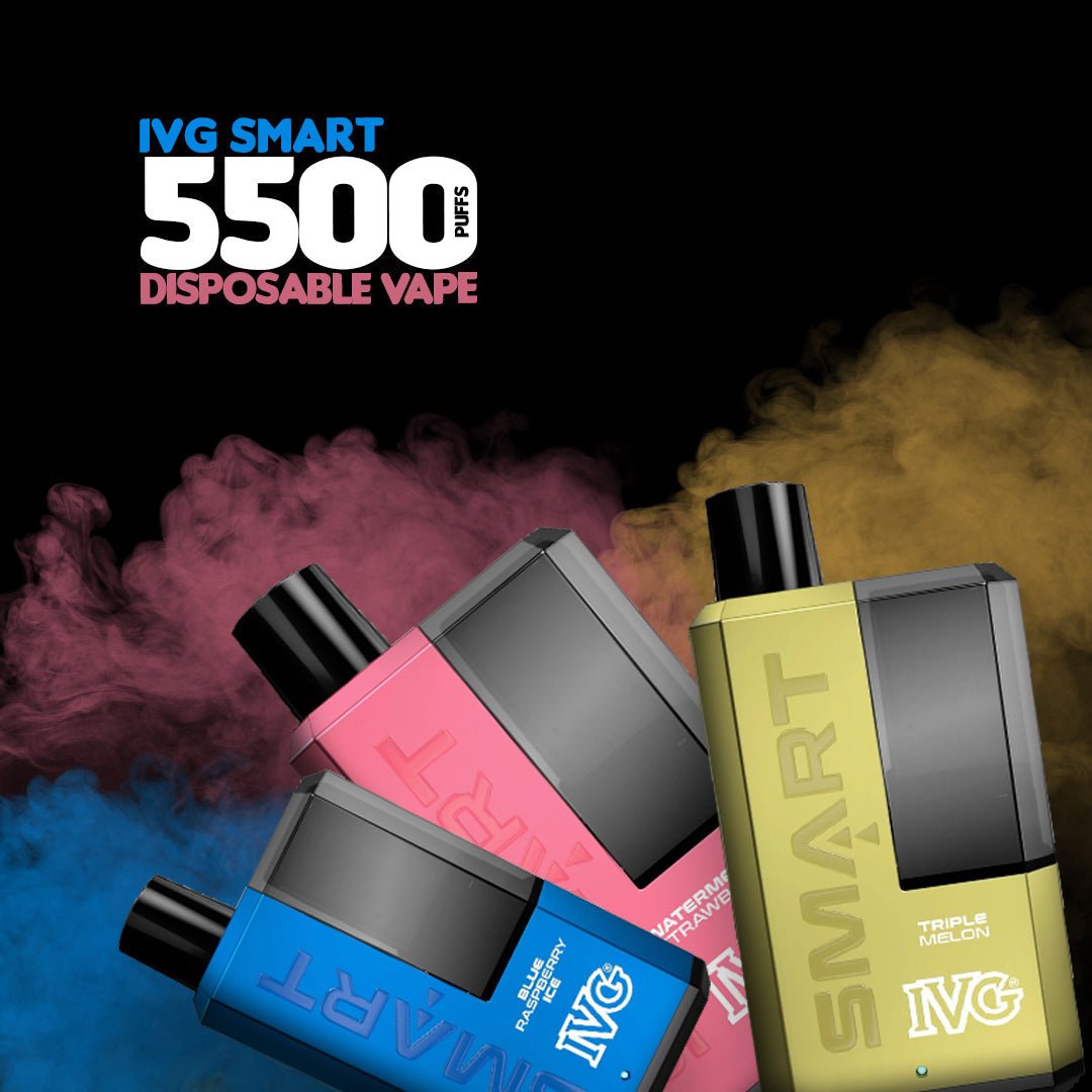 IVG Smart 5500: The Future of Disposable Vaping