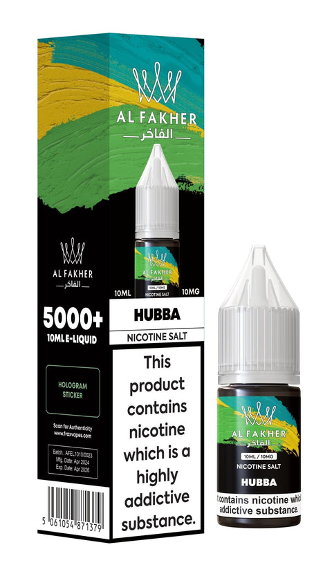 Al Fakher Nic Salt 10ml E-Liquid Box of 10 - Vape & Candy Wholesale