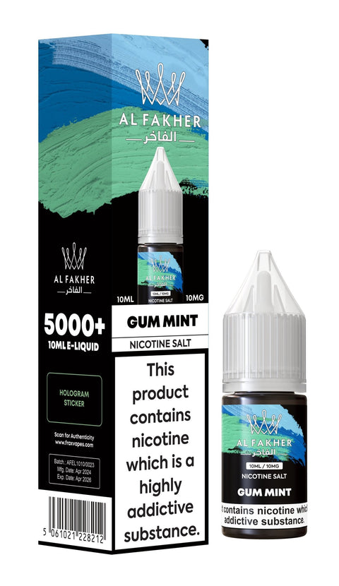 Al Fakher Nic Salt 10ml E-Liquid Box of 10 - Vape & Candy Wholesale