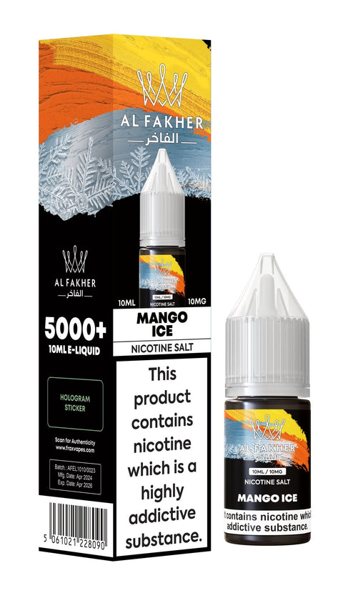 Al Fakher Nic Salt 10ml E-Liquid Box of 10 - Vape & Candy Wholesale