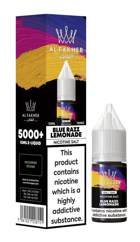 Al Fakher Nic Salt 10ml E-Liquid Box of 10 - Vape & Candy Wholesale