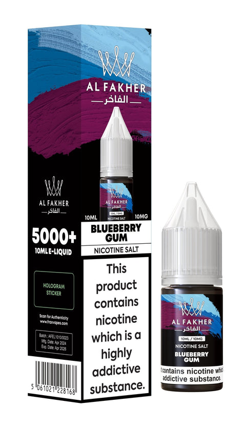 Al Fakher Nic Salt 10ml E-Liquid Box of 10 - Vape & Candy Wholesale