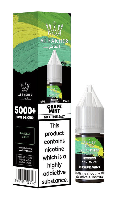 Al Fakher Nic Salt 10ml E-Liquid Box of 10 - Vape & Candy Wholesale