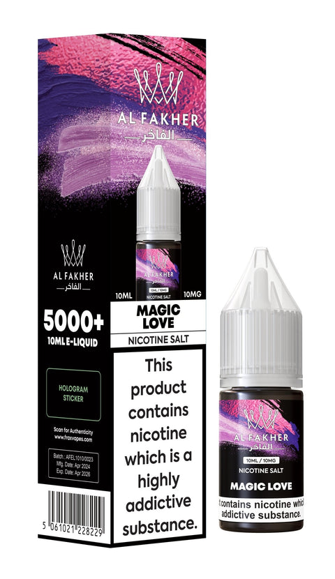 Al Fakher Nic Salt 10ml E-Liquid Box of 10 - Vape & Candy Wholesale