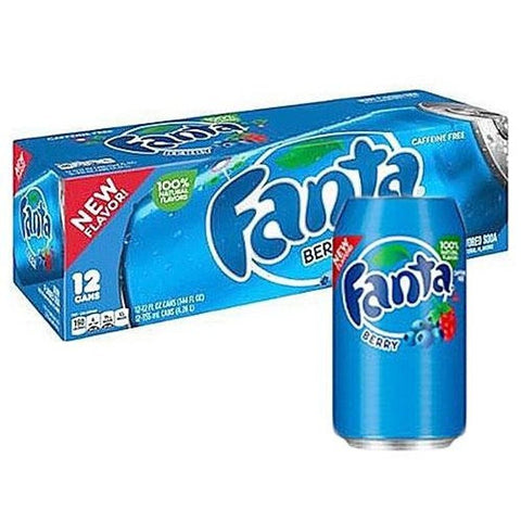 Fanta Berry Can 355ml - Pack of 12 - Vape & Candy Wholesale