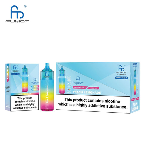 Fumot T9000 Disposable Vape Box of 5 - Vape & Candy Wholesale