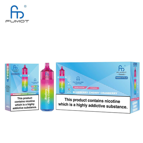 Fumot T9000 Disposable Vape Box of 5 - Vape & Candy Wholesale