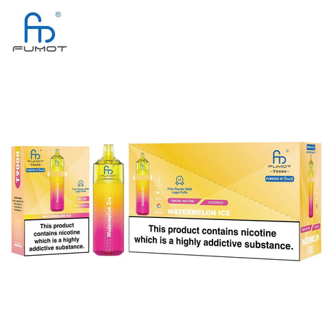 Fumot T9000 Disposable Vape Box of 5 - Vape & Candy Wholesale