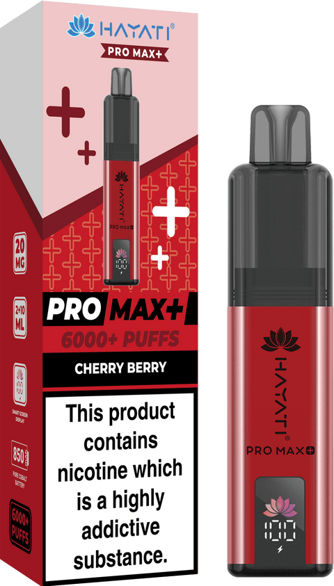 Hayati Pro Max+ 6000 Puffs Vape Kit Pack of 10 - Vape & Candy Wholesale