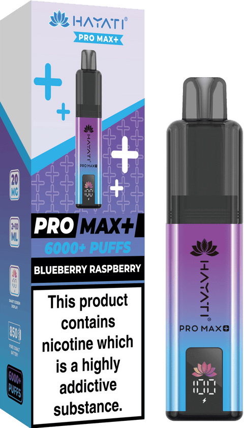 Hayati Pro Max+ 6000 Puffs Vape Kit Pack of 10 - Vape & Candy Wholesale