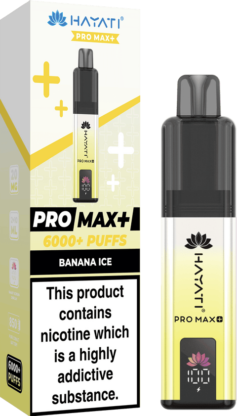 Hayati Pro Max+ 6000 Puffs Vape Kit Pack of 10 - Vape & Candy Wholesale