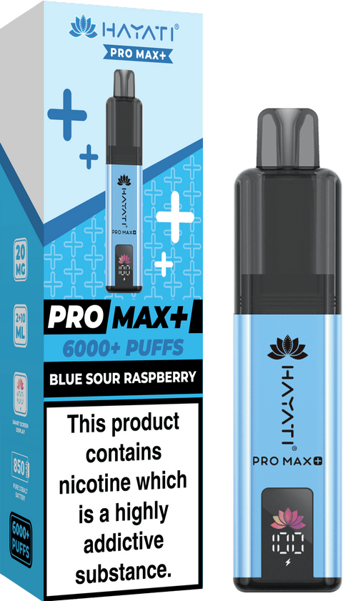 Hayati Pro Max+ 6000 Puffs Vape Kit Pack of 10 - Vape & Candy Wholesale