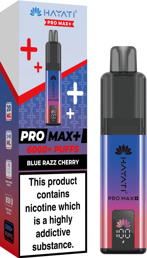 Hayati Pro Max+ 6000 Puffs Vape Kit Pack of 10 - Vape & Candy Wholesale