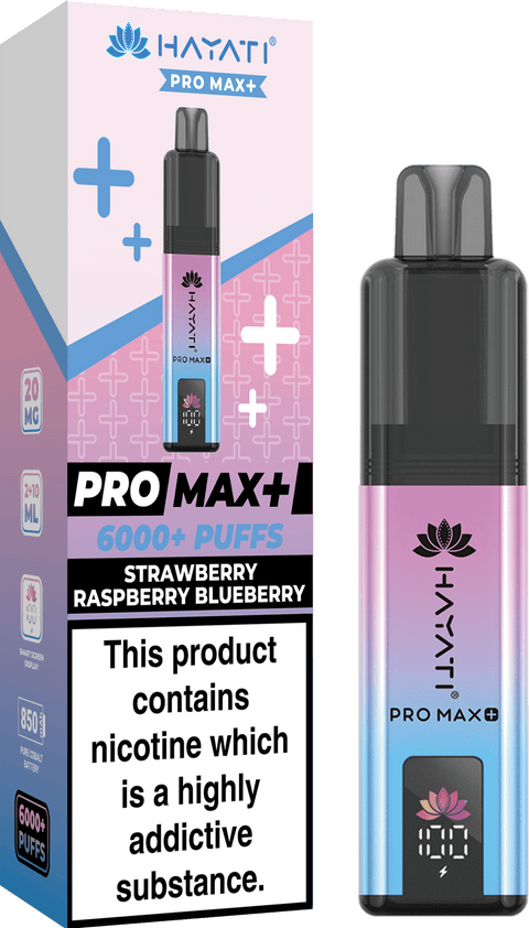 Hayati Pro Max+ 6000 Puffs Vape Kit Pack of 10 - Vape & Candy Wholesale