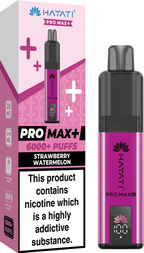 Hayati Pro Max+ 6000 Puffs Vape Kit Pack of 10 - Vape & Candy Wholesale