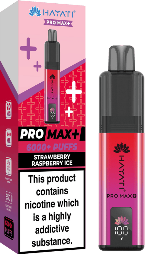 Hayati Pro Max+ 6000 Puffs Vape Kit Pack of 10 - Vape & Candy Wholesale