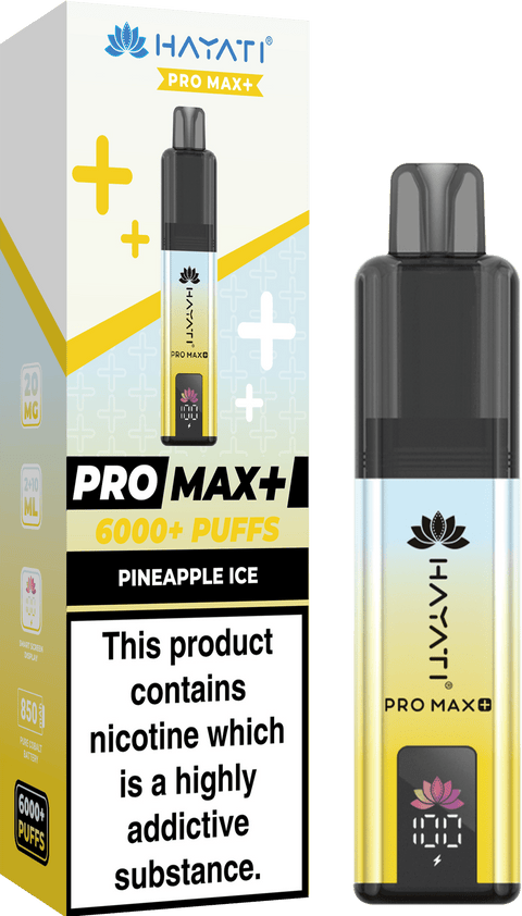 Hayati Pro Max+ 6000 Puffs Vape Kit Pack of 10 - Vape & Candy Wholesale