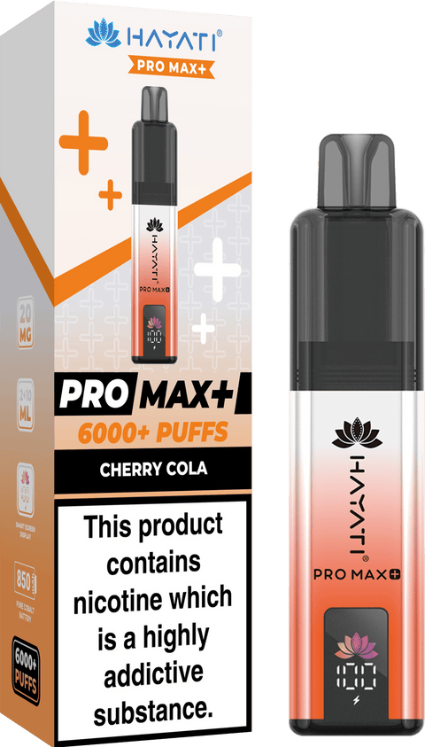 Hayati Pro Max+ 6000 Puffs Vape Kit Pack of 10 - Vape & Candy Wholesale