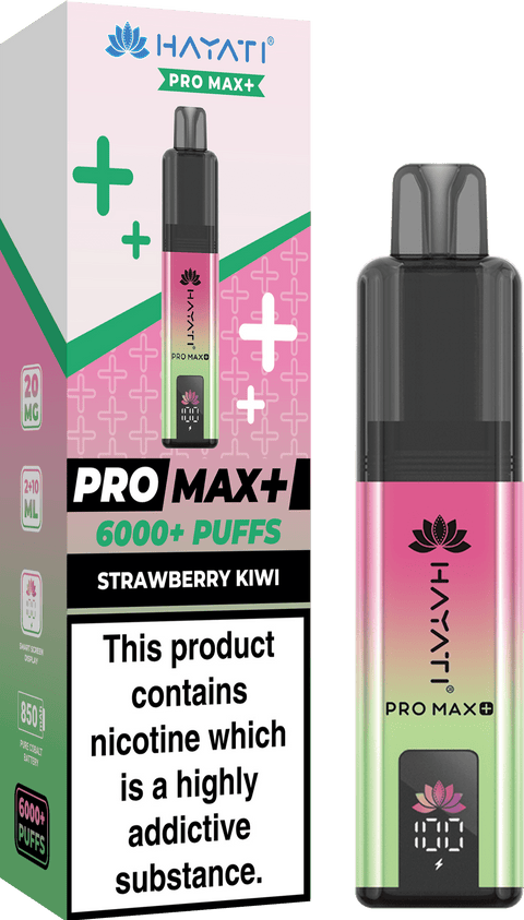 Hayati Pro Max+ 6000 Puffs Vape Kit Pack of 10 - Vape & Candy Wholesale