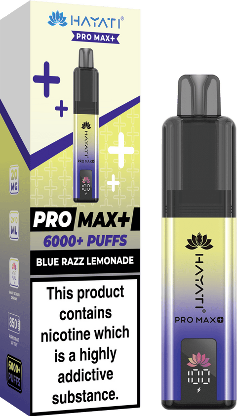 Hayati Pro Max+ 6000 Puffs Vape Kit Pack of 10 - Vape & Candy Wholesale