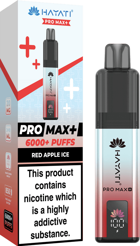 Hayati Pro Max+ 6000 Puffs Vape Kit Pack of 10 - Vape & Candy Wholesale