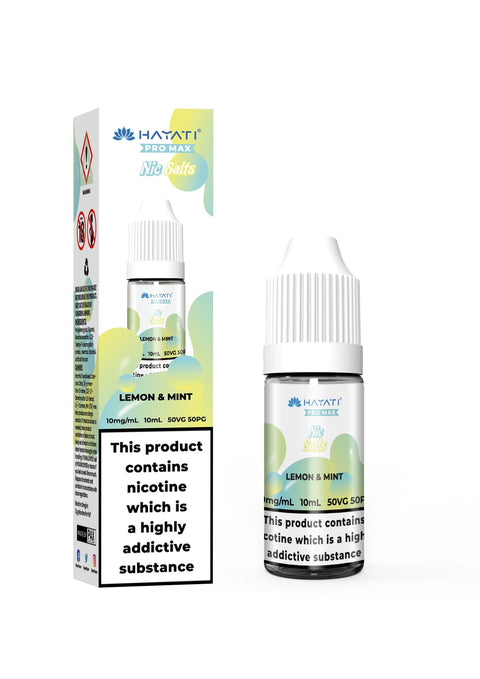 Hayati Pro Max Vape Nic Salts 10ml Box of 10 - Vape & Candy Wholesale