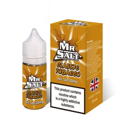 Mr Salts Nic Salt 10ml E - liquids Box of 10 - Vape & Candy Wholesale