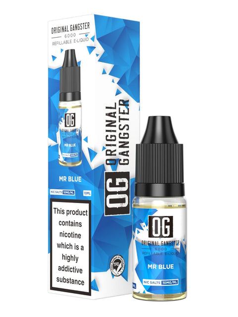 OG Original Gangster 6000 Salt 10ml ( Box of 10 ) - Vape & Candy Wholesale