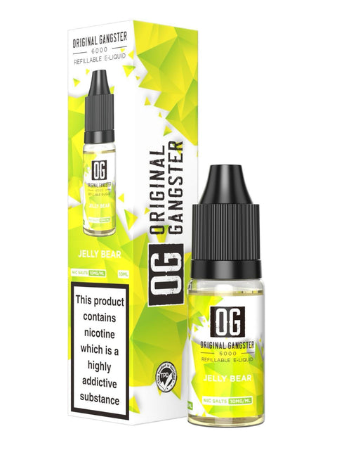 OG Original Gangster 6000 Salt 10ml ( Box of 10 ) - Vape & Candy Wholesale