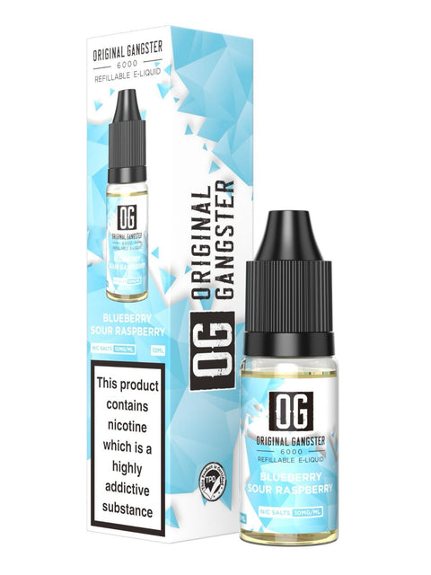 OG Original Gangster 6000 Salt 10ml ( Box of 10 ) - Vape & Candy Wholesale