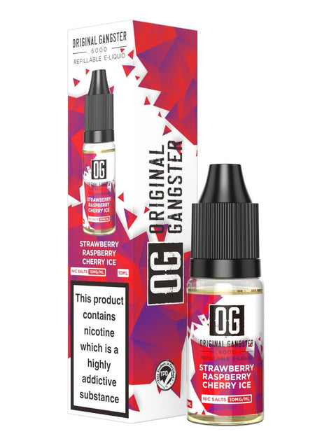 OG Original Gangster 6000 Salt 10ml ( Box of 10 ) - Vape & Candy Wholesale