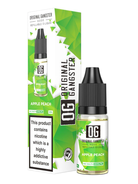 OG Original Gangster 6000 Salt 10ml ( Box of 10 ) - Vape & Candy Wholesale