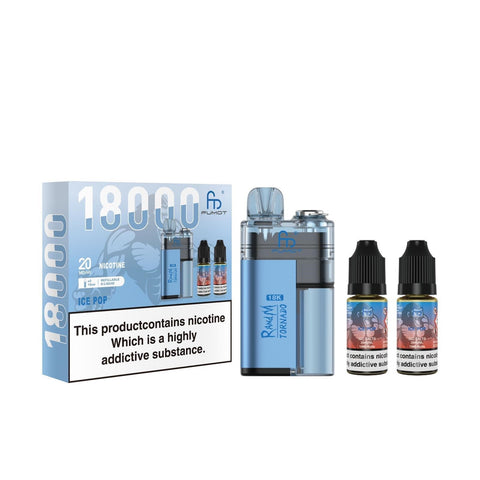 R and M Tornado 18000 Disposable Vape - Box of 5 - Vape & Candy Wholesale