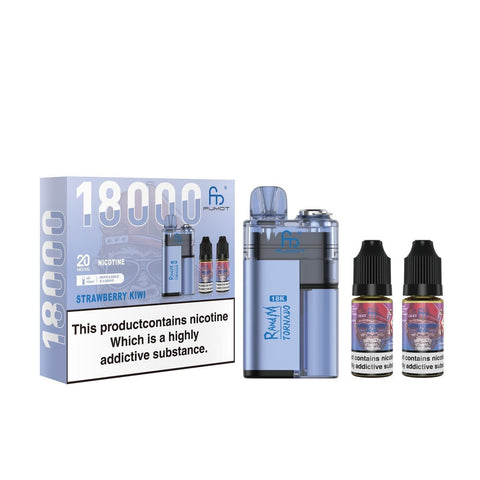 R and M Tornado 18000 Disposable Vape - Box of 5 - Vape & Candy Wholesale