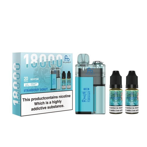 R and M Tornado 18000 Disposable Vape - Box of 5 - Vape & Candy Wholesale