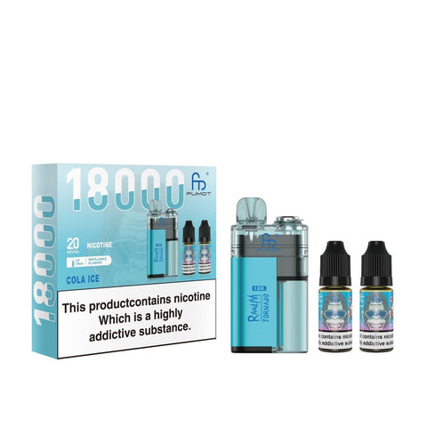 R and M Tornado 18000 Disposable Vape - Box of 5 - Vape & Candy Wholesale