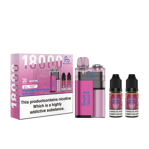 R and M Tornado 18000 Disposable Vape - Box of 5 - Vape & Candy Wholesale