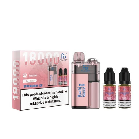 R and M Tornado 18000 Disposable Vape - Box of 5 - Vape & Candy Wholesale