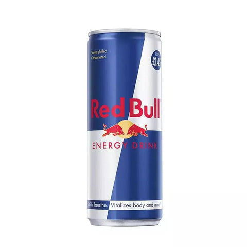 Red Bull Energy Drink Can 250ml - Pack of 24 - Vape & Candy Wholesale