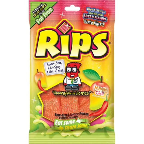 Rip Rolls Mango Chili - 40g - Pack of 24 - Vape & Candy Wholesale