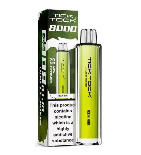 Tick Tock Magic 8000 Disposable Vape - Box of 5 - Vape & Candy Wholesale