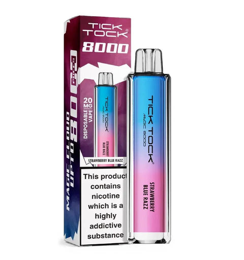 Tick Tock Magic 8000 Disposable Vape - Box of 5 - Vape & Candy Wholesale