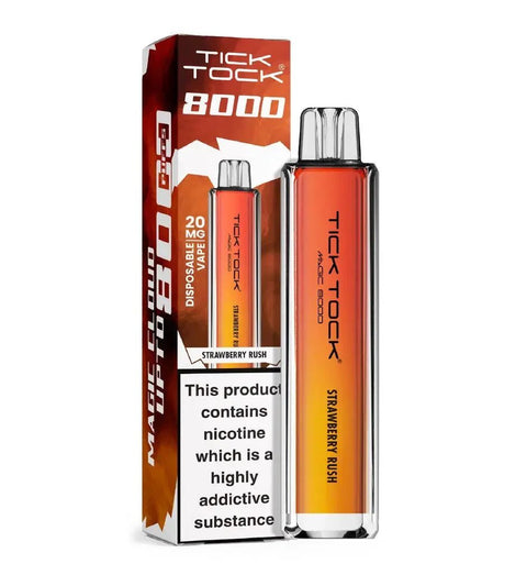 Tick Tock Magic 8000 Disposable Vape - Box of 5 - Vape & Candy Wholesale