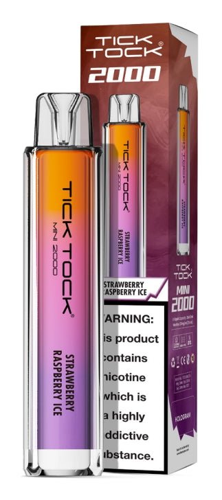 Tick Tock Mini 2000 Disposable Vape Pack of 10 - Vape & Candy Wholesale