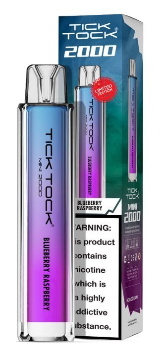 Tick Tock Mini 2000 Disposable Vape Pack of 10 - Vape & Candy Wholesale