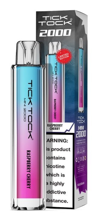 Tick Tock Mini 2000 Disposable Vape Pack of 10 - Vape & Candy Wholesale