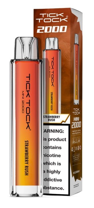 Tick Tock Mini 2000 Disposable Vape Pack of 10 - Vape & Candy Wholesale