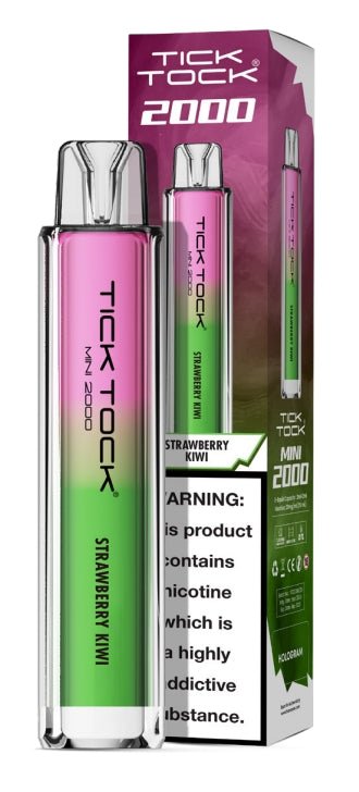 Tick Tock Mini 2000 Disposable Vape Pack of 10 - Vape & Candy Wholesale