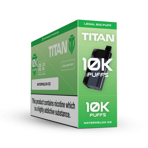 Titan 10K Puffs Disposable Vape Pod Kit Box of 5 - Vape & Candy Wholesale