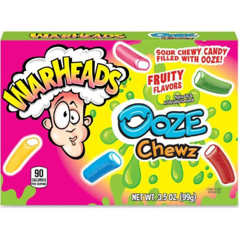 Warheads Sour Ooze Chewz 3.5oz - Pack of 12 - Vape & Candy Wholesale